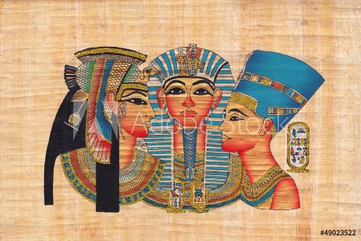 Picture of Egyptian papyrus